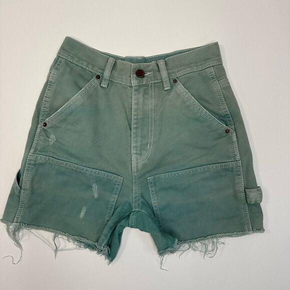 BDG Urban Outfitters Cut Off Carpenter Jean Shorts - Picture 1 of 6